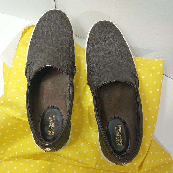 Michael Kors Keaton slip on sneakers Woman's SZ 8.5m - Picture 7 of 9